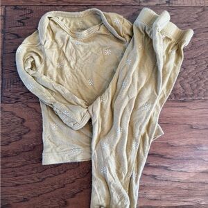 Solly Baby Kids Matching Set in Mustard Yellow